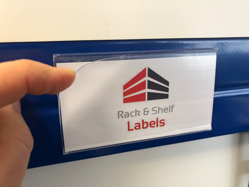 Self-Adhesive Label Holders 26mm x 1000mm