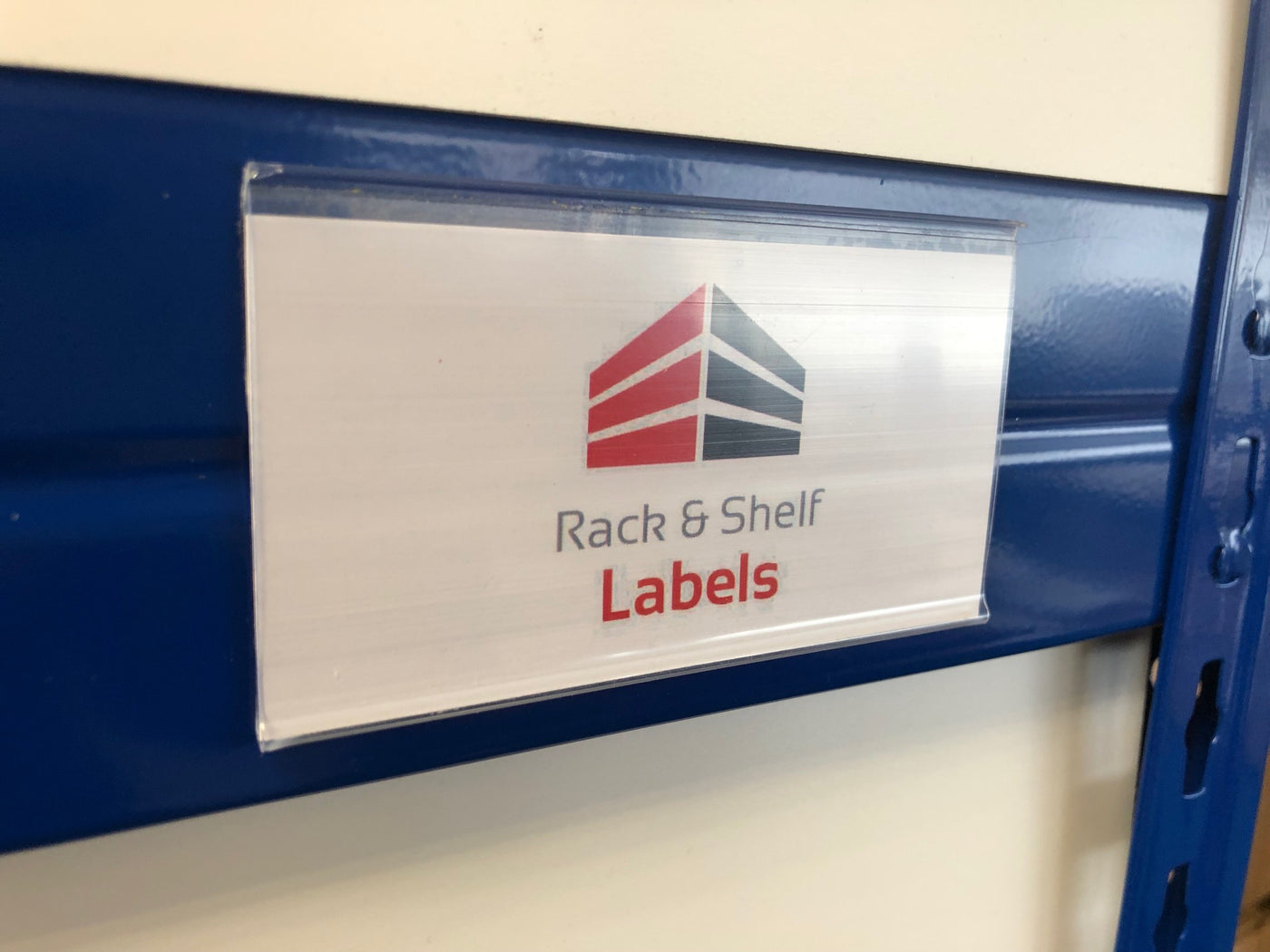 Adehesive Racking Label Warehouse Self Adhesive Label Holders 76mm x 1000mm