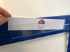Self Adhesive Label Holders 39mm x 100mm with 12mm High Tack Tape