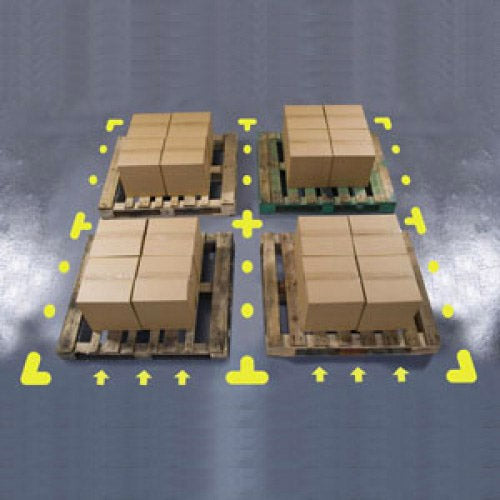 Standard Floor Pallet Marker Arrows x 50
